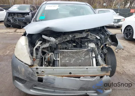 2014 Nissan Versa 1.6 S+ z USA, uszkodzony, nr VIN 3N1CN7AP3EL857574